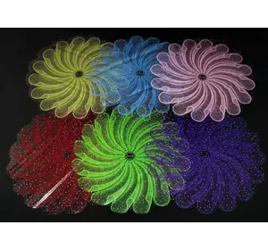 Салфетка с рисунком "Медуза" двухцветная